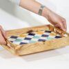 Wood Serving Tray With Handles