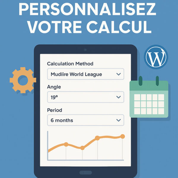 Calculateur d’Horaires de Prières – Plugin WordPress précis et complet – Image 2